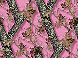 Mossy Oak Pink Camo Branch Edible Cake Topper Frosting 1/4 Sheet Birthday Party