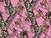 Mossy Oak Pink Camo Branch Edible Cake Topper Frosting 1/4 Sheet Birthday Party