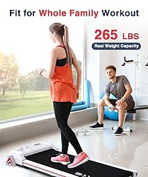 Redliro Walking Pad with Incline Under Desk