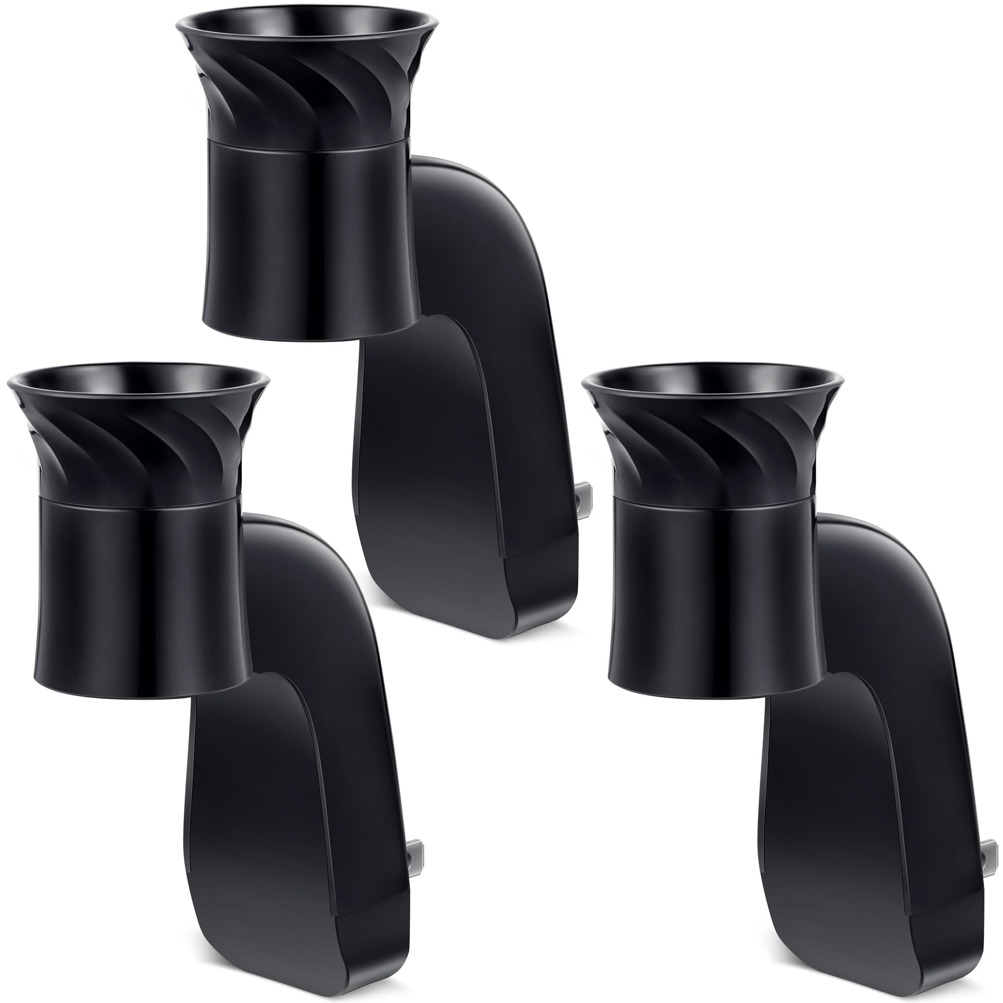 Photo 1 of Hohean 3 Pack Wall Fragrance Plug in Compatible with Bath and Body Works WallFlower Fragrances, ETL Certified, Rotatable, Precise Scent Control Fragrance Diffuser Plug for Home, Office (Black)