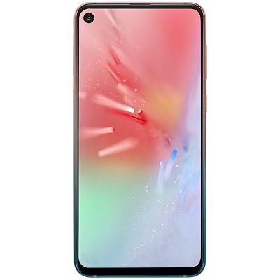 Samsung Galaxy A8s SM-G8870 128GB, Dual Sim Infinity-O Display, 6GB RAM, Triple Rear Camera 24MP5MP10MP, GSM Unlocked International Model, Pink Yellow