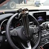 MASO High-end Steering Wheel Lock Anti Cut Saw Rust with 3 keys for SUV Heavy Duty Vehicle Car