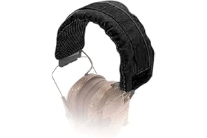 Walker's Game Ear HEADBAND WRAP W/MOLLE - BLACK