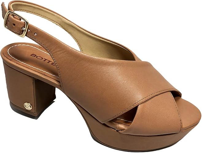 sandália couro bottero
