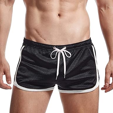 split side running shorts