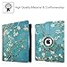 Fintie iPad 2/3/4 Case - 360 Degree Rotating Stand Smart Case Cover for Apple iPad with Retina Display (iPad 4th Generation), The New iPad 3 & iPad 2 (Automatic Wake/Sleep Feature) - Blossom
