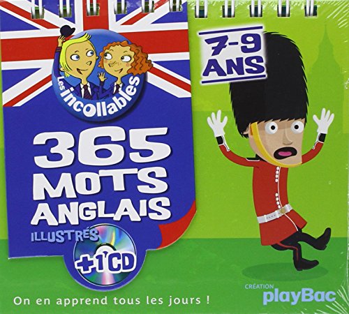 Les Incollables: 365 Mots Anglais + CD (Ce1/Ce2) (French Edition) by (Hardcover-spiral)
