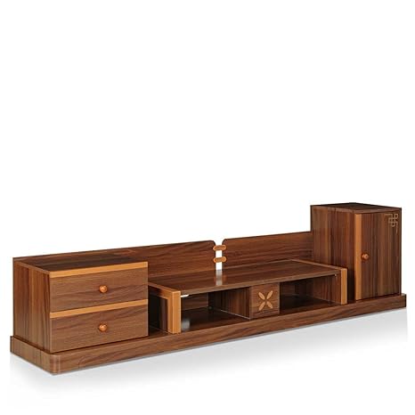 Royaloak Daisy TV Unit (Black Walnut)