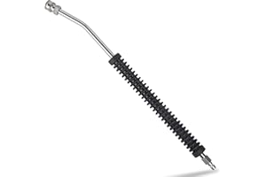 McKillans® Car Pressure Washer Extension Wand - Power Washer Wand Extension for Car Wash - Short Pressure Washer Wand Replacement - Pressure Washer Accessories & Attachments - 1/4” Quick Connect Plug