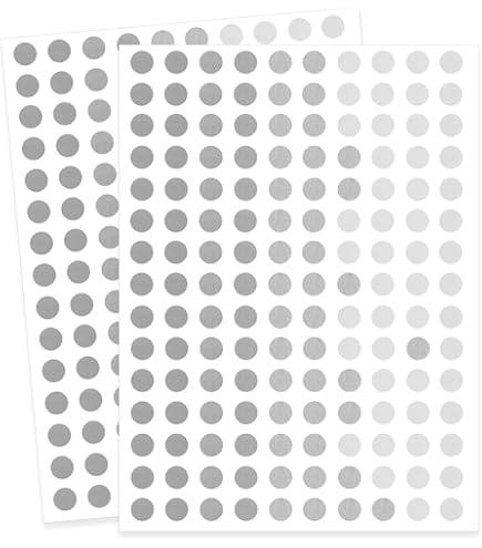 1008 Gold Dot Stickers 1/4 Inch - Color Coding Labels For Inventory & Organization