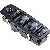 Master Power Window Switch Left Driver Side for Chrysler Town &amp; Country 2012-2016, Dodge Grand Caravan 2012 2013 2014 2015 2016 2017 2018 2019 for Ram C/V 2012-2015 Replaces 68110871AA (3 PINS+0 PIN)