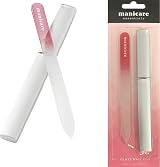 Manicare Glass Nail File Double Sided Natural Artificial Nails Shaping Styling view 2
