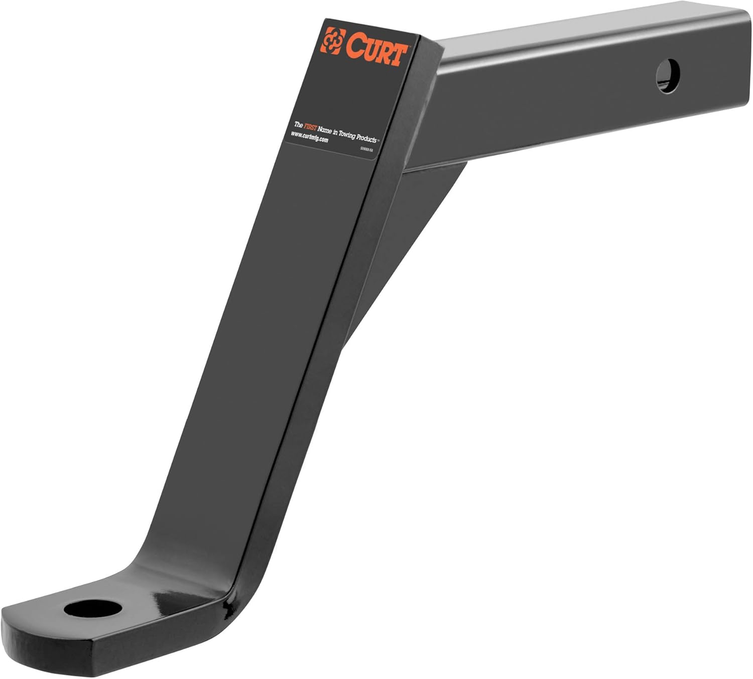 CURT 45110 Class 3 Trailer Hitch Ball Mount, Fits 2-Inch Receiver, 5,000 lbs. GTW, 1-Inch Ball Hole, 10-Inch Drop: Automotive