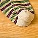 Pack of 5 Womens Vintage Style Cotton Knitting Wool Warm Winter Fall Crew Socks