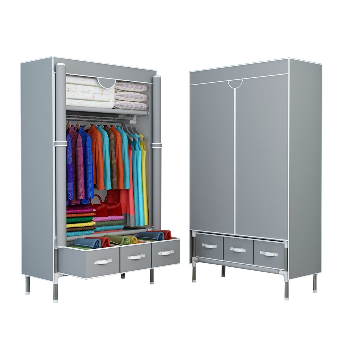 Household Supplies Cleaning Moveable Closet Big Portable Adult