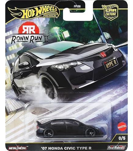 Amazon.com: Hot Wheels Car Culture 2025 Ronin Run II '07 Honda