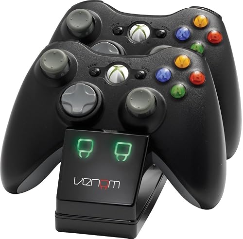 Venom Xbox 360 Twin Docking Station with 2 x Rechargeable Battery Packs (Xbox 360)
