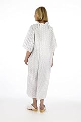 EASY CARE SOLUTIONS Unisex Patient Gown Wrap Style Hospital One Size view 3