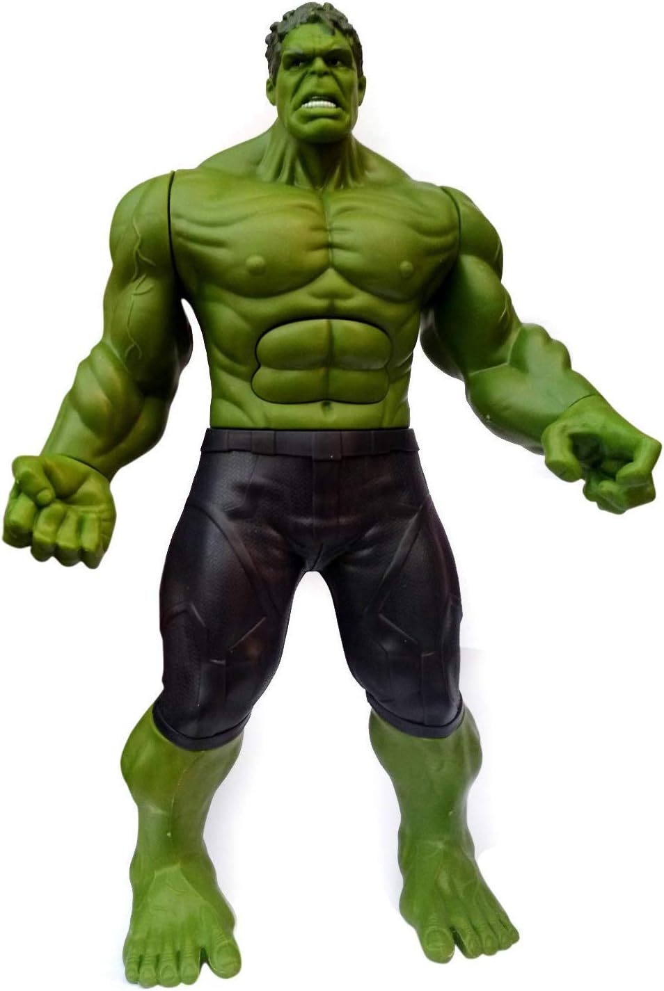 WORLD OF NEEDS ® Super Hero - 12 Inch Action Figure Toy with Sound and Light Effects (Hulk)