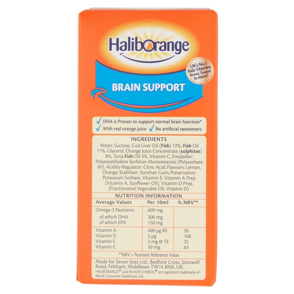 Haliborange 200ml Orange Omega 3 Syrup Buy Online in UAE. Hpc