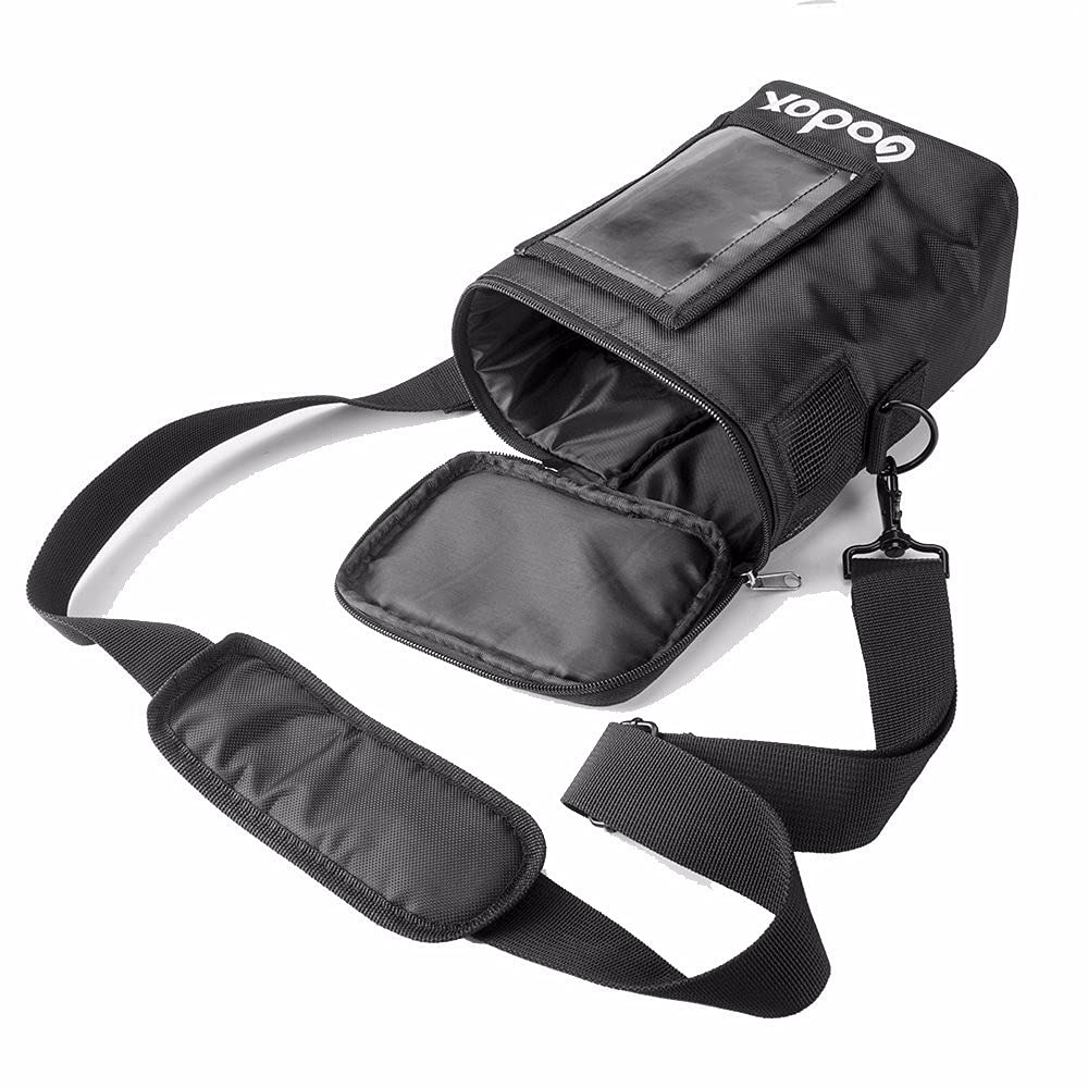 GODOX AD600BM Bowens Mount 600Ws GN87 HSS Outdoor Flash Strobe Light with 2.4G Wireless X System, 8700mAh Battery, w/Godox CB-09 Carrying Bag and PB-600 Portable Flash Bag