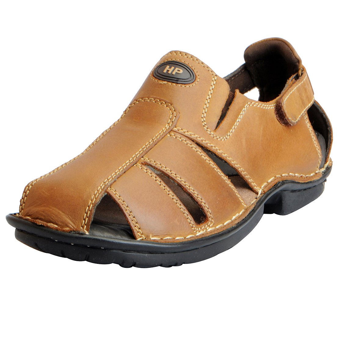 Buy Hush Puppies Men's Tan Sandals 864334443 at Amazon.in