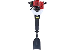 BJTDLLX Portable Tree Digger, 52CC 2-Stroke Gasoline Excavator Planting Shovel Drilling Machine Kit Sapling Mobile Shovel Rock Drilling Machine 1.73 * 1.34 inches