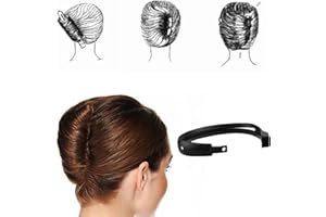 KEHANG Hair braid tools, hairpins, circular buns, magic hair stick, French hair twister tools, women's hair styles, bun makers Diy bun tools, steamed bread makers horsetail makers