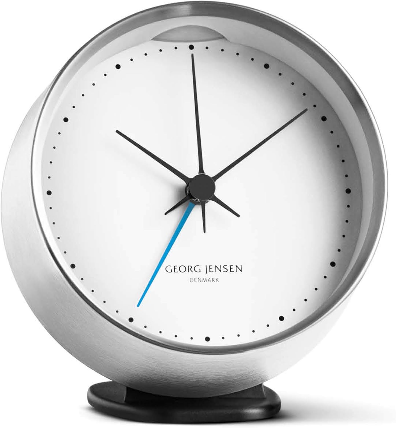 JENSEN HK Clock w. Alarm And HolderWhite, 10 cm Amazon.it Orologi