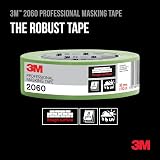 3M Professional Masking Tape 2060 Green 48 mm x 50 m for Rough Surfaces view 4