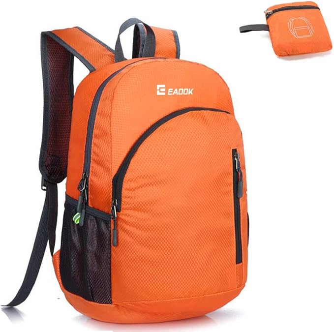 Foldable Backpack 20L35L Waterproof Light Weight, Nylon Packable
