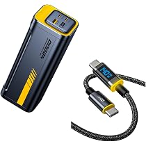 Amazon.com: AOHI 140W PD3.1 The Future Starship 2-in-1 40000mAh ...