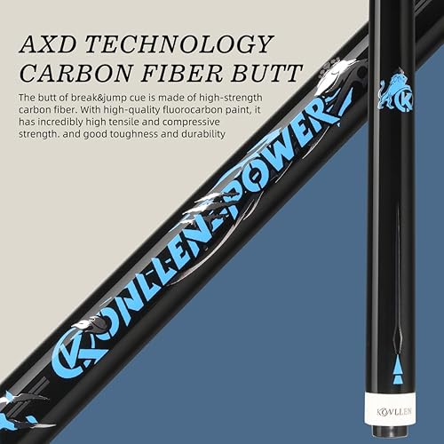 KONLLEN Heavy Hitter Jump Break Cue Stick 58