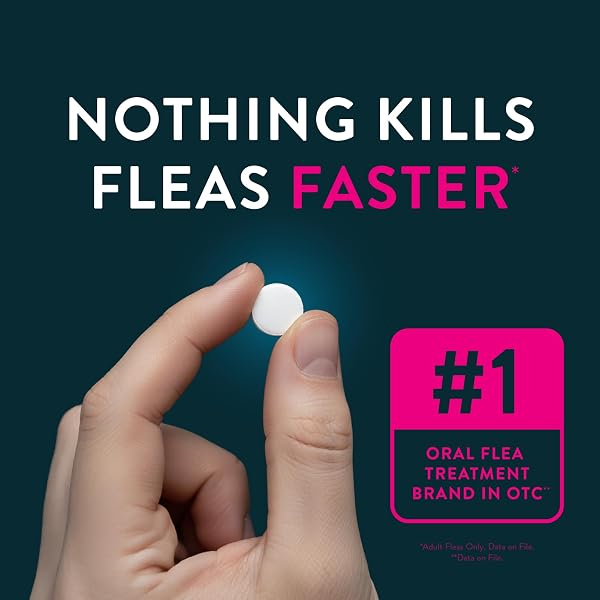 CAPSTAR (NITENPYRAM) CAT FLEA TREATMENT, FAST-ACTING ORAL FLEA TREATMENT FOR CATS 2-25 LBS, VET-RECOMMENDED MEDICATION TABLETS START KILLING IN 30 MINUTES, 6 DOSES
