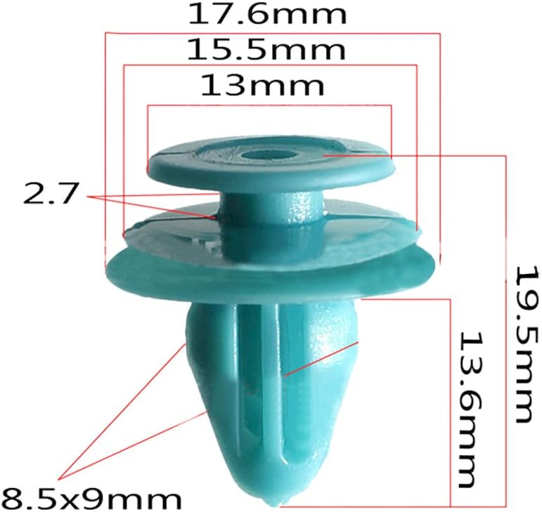 KINGLAKE 40 Pcs Toyota Replacement Toyota Trim Panel Retainer Clips 9046710188 Sienna, Spindle