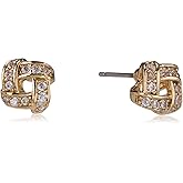 Napier Gold-Tone and Cubic Zirconia Stud Earrings