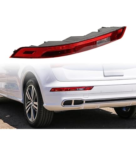 Astra Depot Red Lens Tail Light Assembly for 2018-2021 Audi Q5