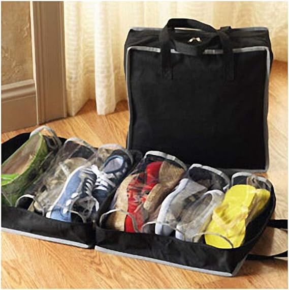 Shoe Tote Zapatero de Viaje Organizador para llevar Zapatos Ahorra