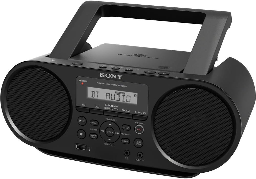sony zsrs60bt cd boombox