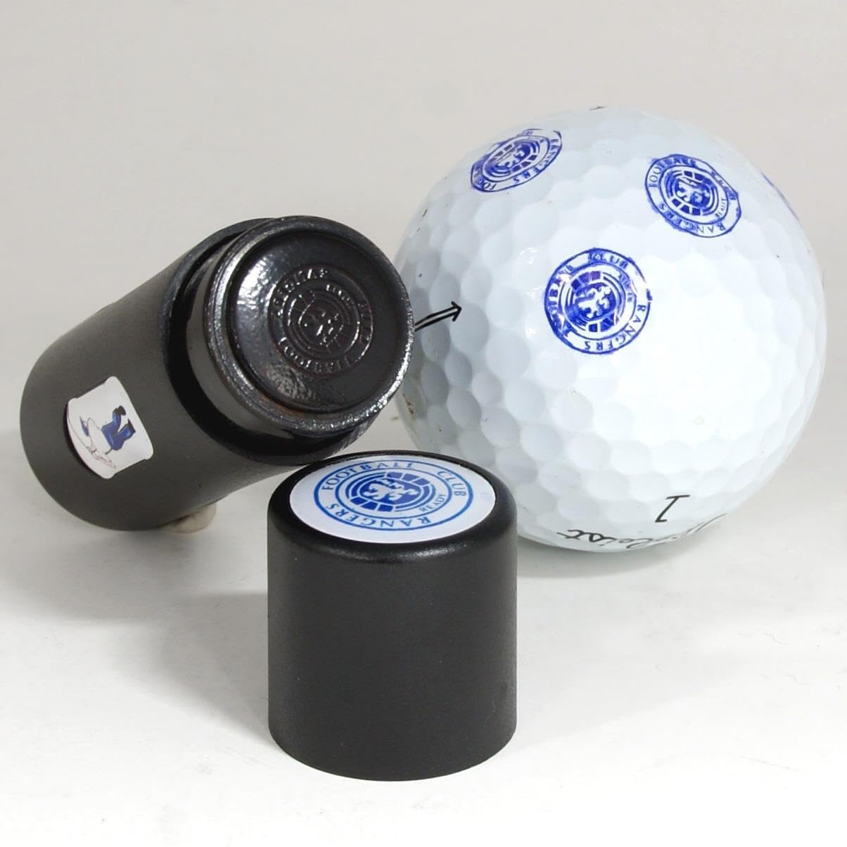 DB SPARES Rangers Football Design Golf Ball Stamper Stamp Marker Personalize your Golf Balls