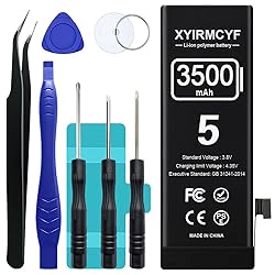 XYIRMCYF 3500mAh Super Capacity Battery Compatible