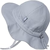 JAN & JUL Breathable Cotton Sun Hat with 50+ UPF Protection for Toddler Boys