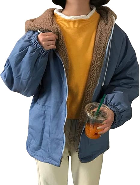 Amazon シジャァーノ レディース 中綿コート ダウンジャケット 冬用 ゆったり アウター 女性用 防寒服 ダウンコート 防寒コート レディース 秋 冬 ファッション 可愛い 原宿風 トップスブルー コート ジャケット 通販 Amazon シジャァーノ レディース 中綿コート ダウンジャケット 冬用 ゆったり アウター 女性用 防寒服 ダウンコート 防寒コート レディース 秋 冬 ファッション 可愛い 原宿風 トップスブルー コート ジャケット 通販