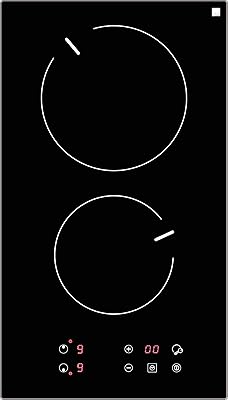 Ramblewood 2 Burner Electric Cooktop, EC2-18
