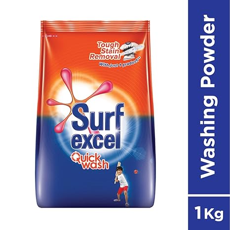 Surf Excel Quick Wash Detergent Powder 1 kg