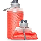 HydraPak Flux - Collapsible Backpacking Water Bottle (750ml, 1L, 1.5L) - BPA Free, Ultra Light, Spill-Proof Twist Cap
