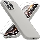 FlyReal Magnetic for iPhone 16 Pro Max Case, Compatible with MagSafe, (Integrated Silicone Camera Control Button & Camera Protection) +Screen Protectors, Microfiber Lining Case 6.9", Natural Titanium