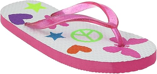 capelli glitter flip flops