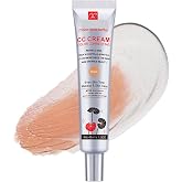 Color Correcting CC Cream, Full-Coverage Foundation, SPF 25, Even Skin Tone, Hydrating Cream