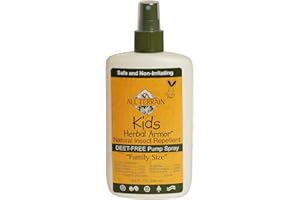 ALL TERRAIN Kids Herbal Armor DEET-Free Pump Spray 8oz. Insect Repellent - Value Size, Plant-Based and All-Natural Bug Repellent for Outdoor Protection, Safe for Family and Pets